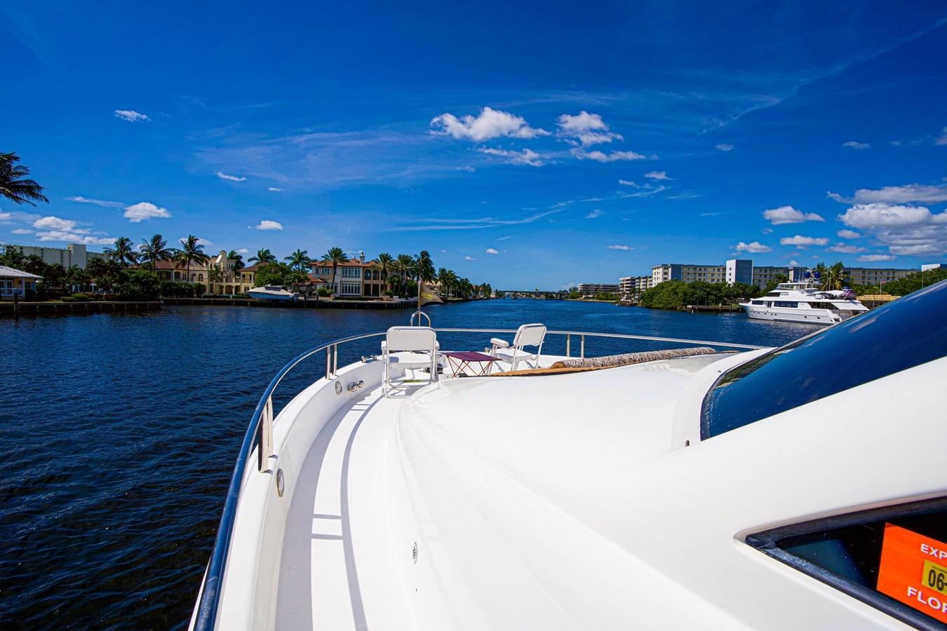 a boat on the water aboard NEW HORIZON Yacht for Sale