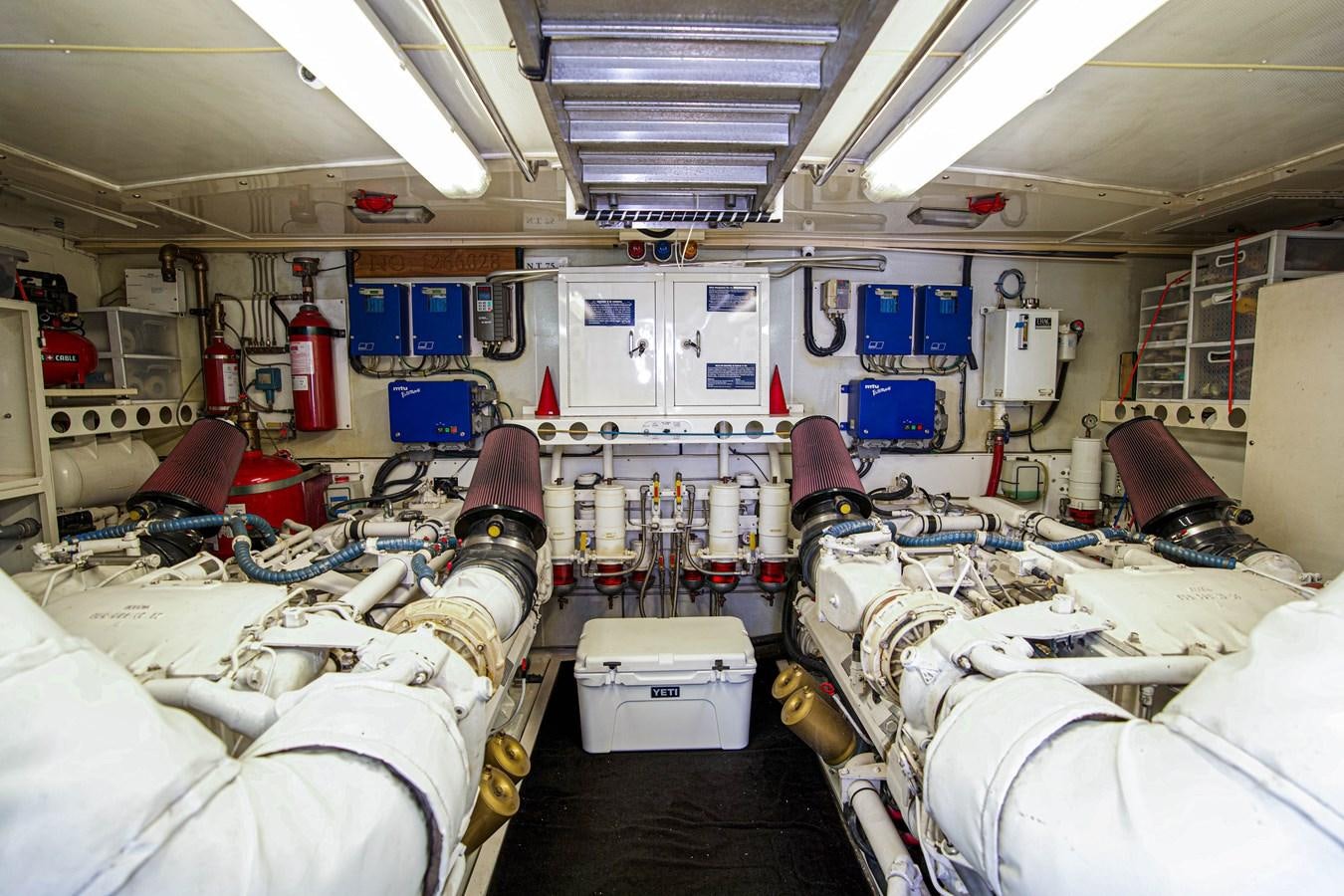 a room with many medical equipment aboard NEW HORIZON Yacht for Sale