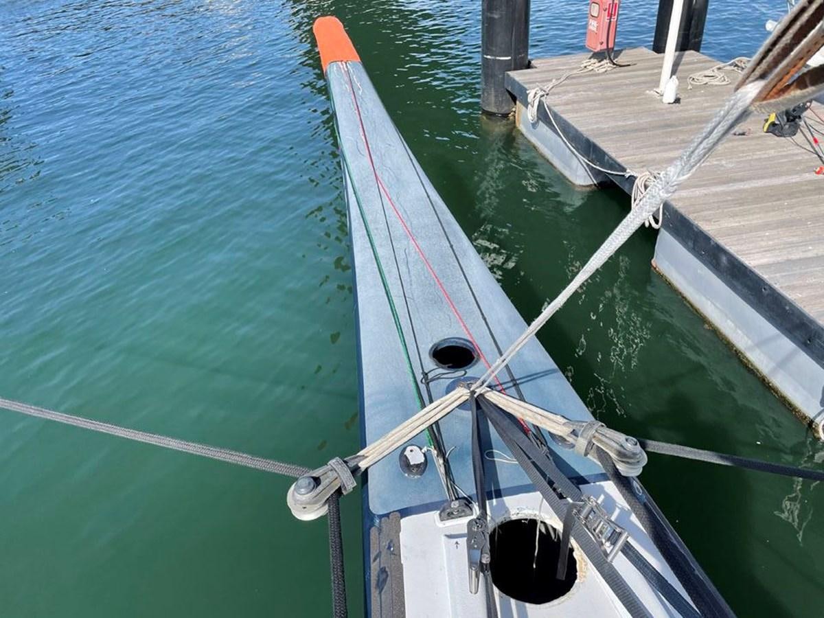 a boat with a paddle aboard BLACK JACK IV Yacht for Sale