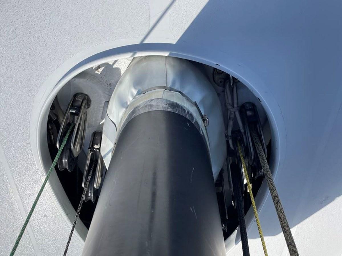 a close-up of a car aboard BLACK JACK IV Yacht for Sale