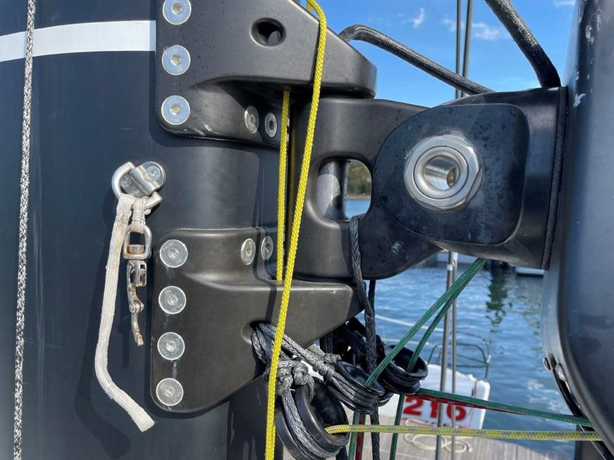 a close-up of a machine aboard BLACK JACK IV Yacht for Sale