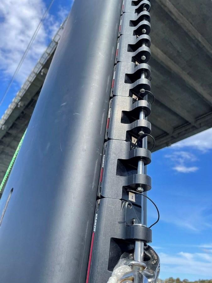 a close-up of a boat aboard BLACK JACK IV Yacht for Sale