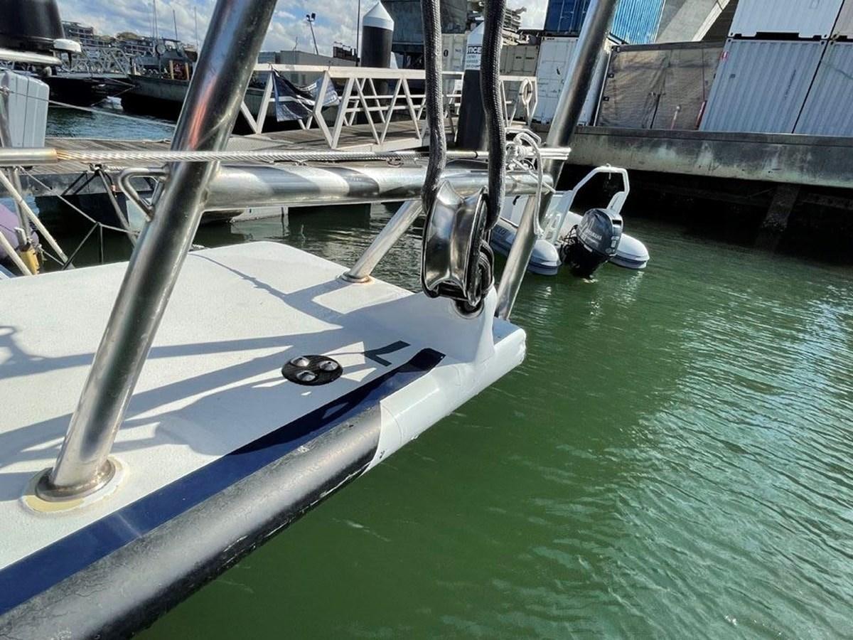 a boat on the water aboard BLACK JACK IV Yacht for Sale