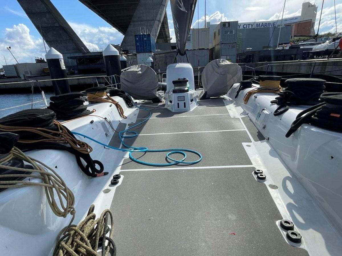 a space shuttle on a runway aboard BLACK JACK IV Yacht for Sale