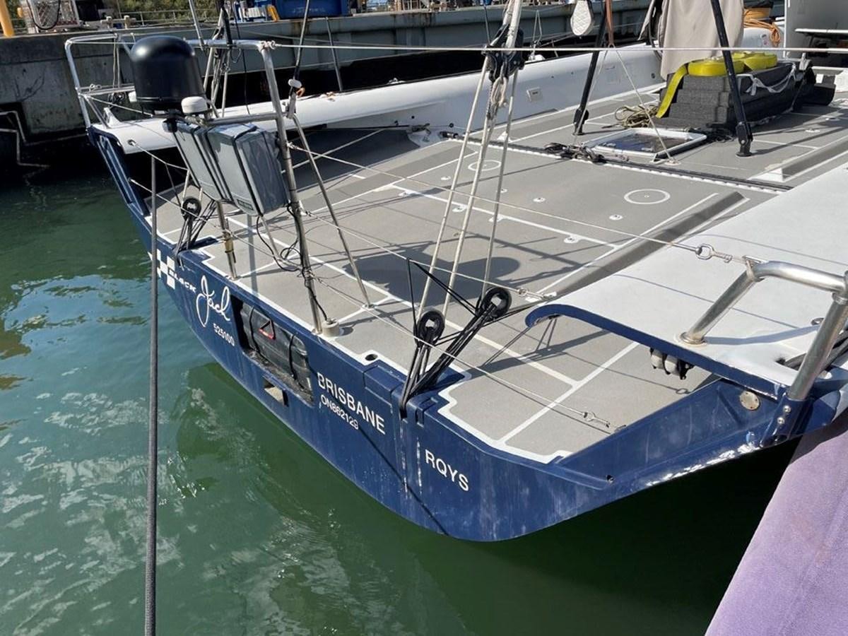 a boat in the water aboard BLACK JACK IV Yacht for Sale