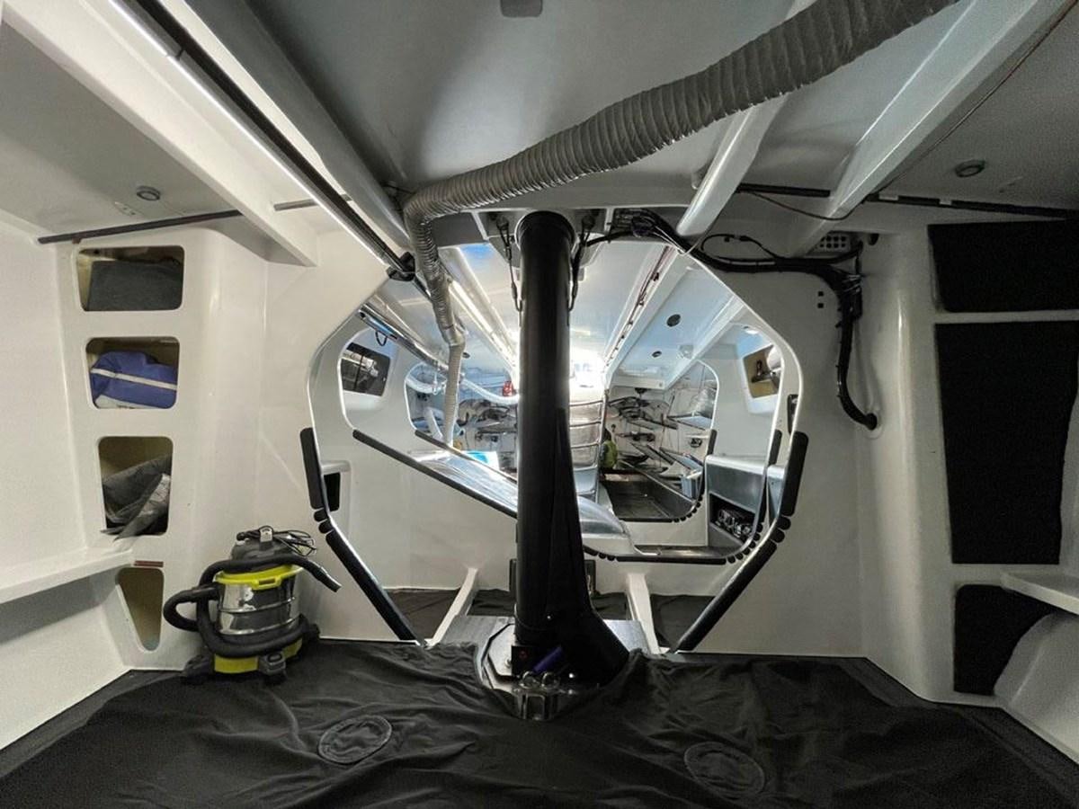 a view of the inside of a space shuttle aboard BLACK JACK IV Yacht for Sale