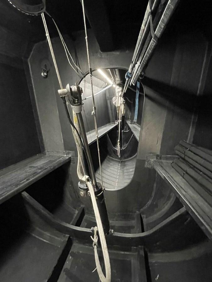 a close-up of a machine aboard BLACK JACK IV Yacht for Sale