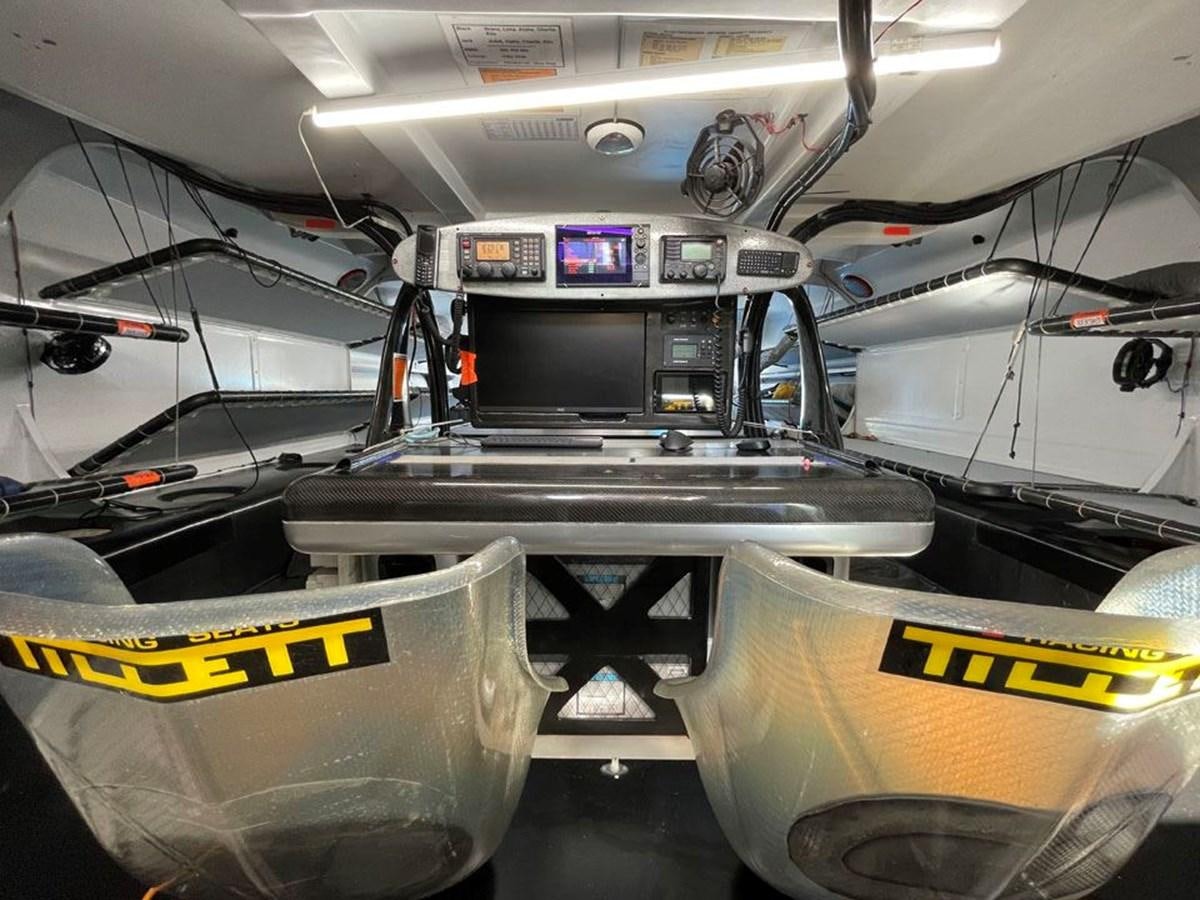 a few machines in a room aboard BLACK JACK IV Yacht for Sale