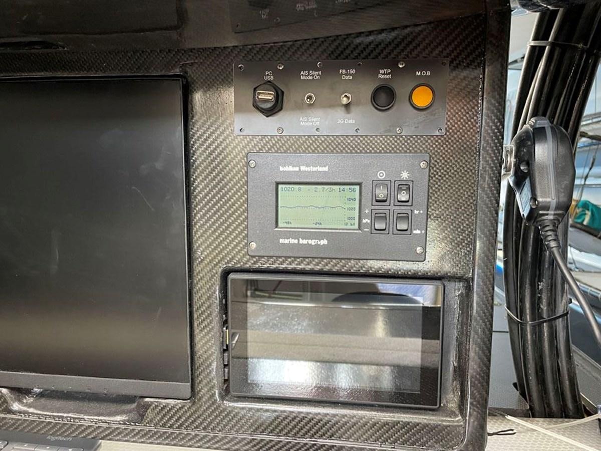 a couple of old electronics aboard BLACK JACK IV Yacht for Sale