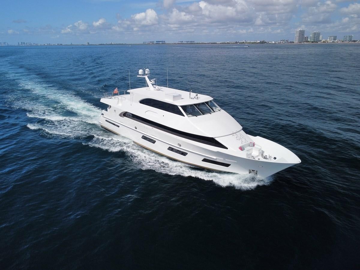 a white yacht on the water aboard NEW BOAT WITH FULL WARRANTIES Yacht for Sale