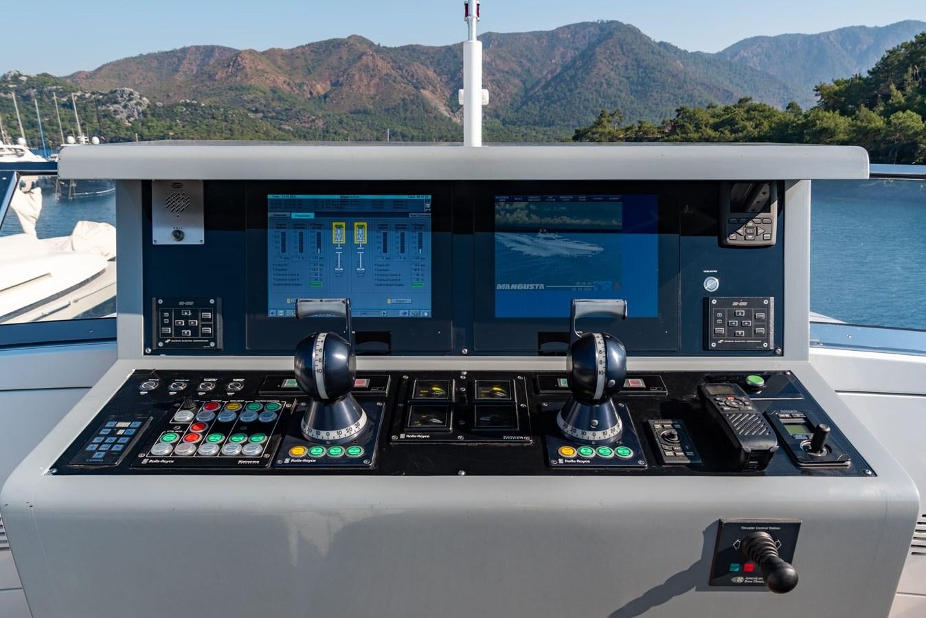 the inside of a boat aboard ASYA Yacht for Sale