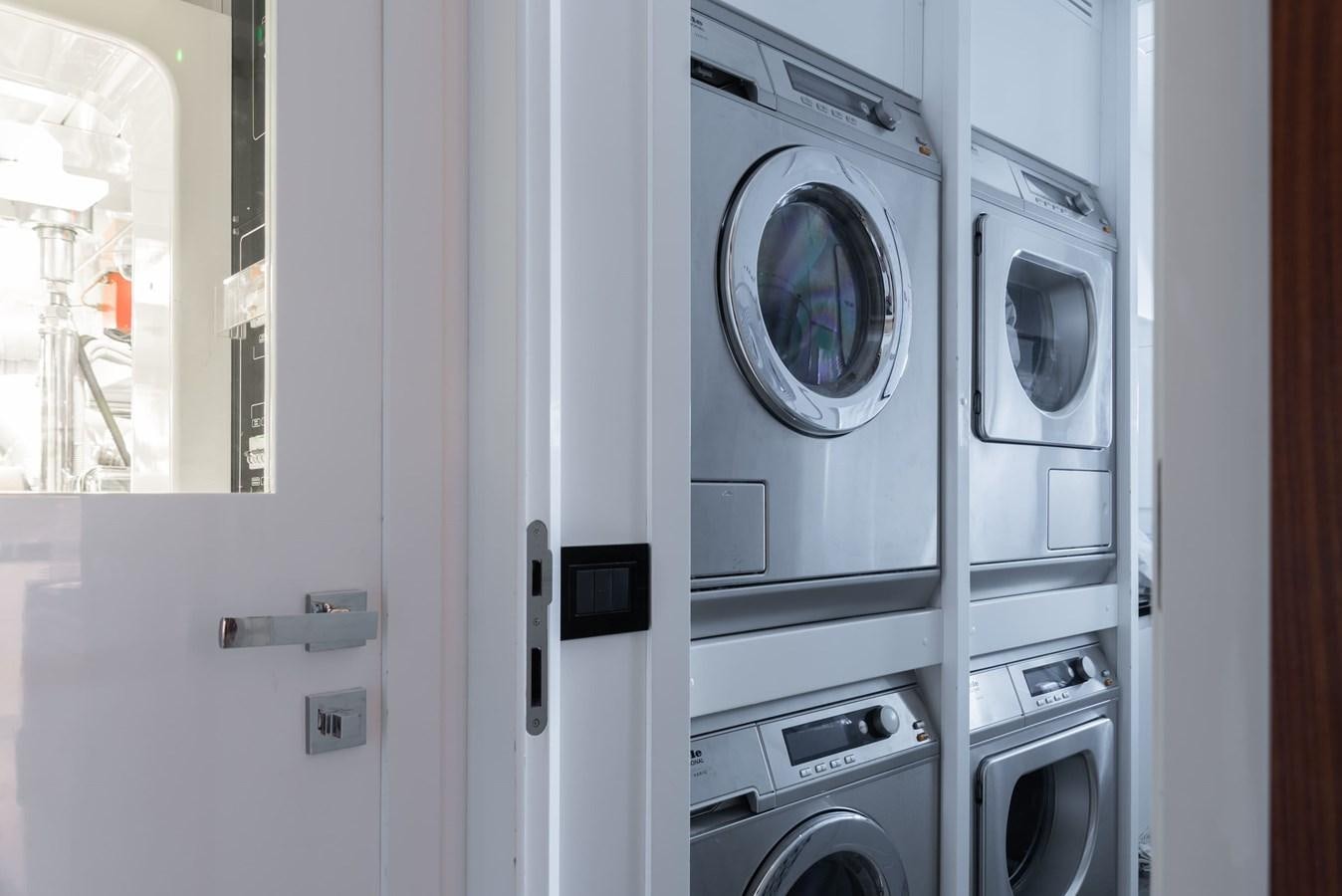 a white machine with a vent aboard ASYA Yacht for Sale