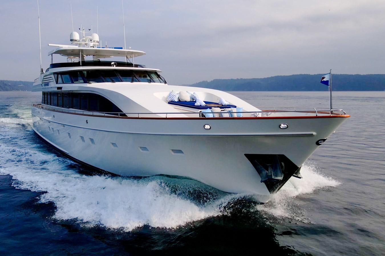 a boat on the water aboard SHADOWFAX Yacht for Sale