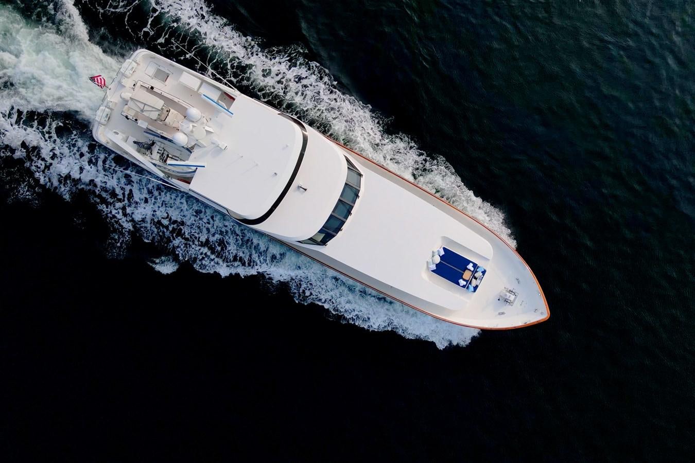 a ship in the water aboard SHADOWFAX Yacht for Sale