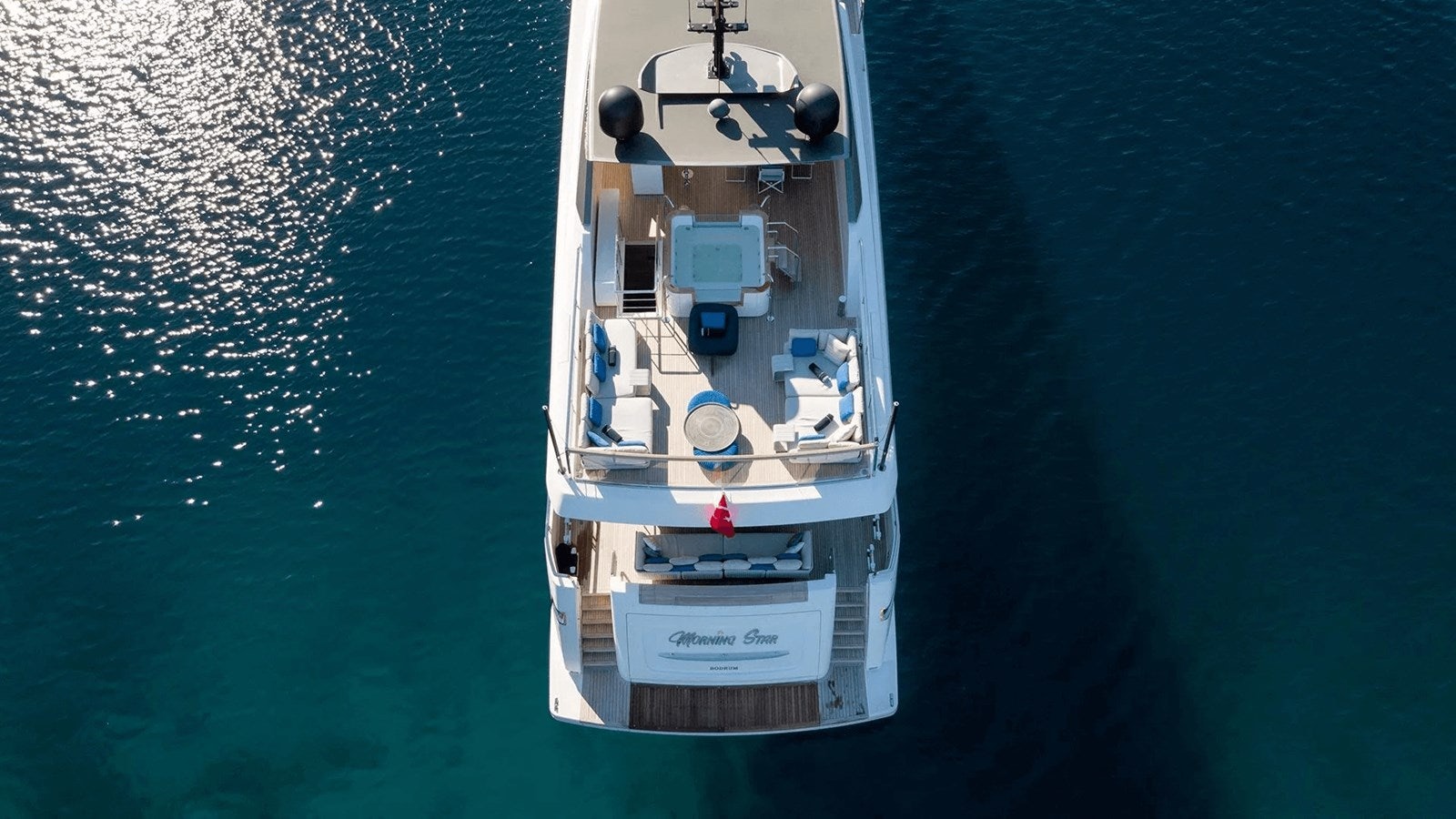 a ship in the water aboard 2018 SANLORENZO SL118 #614 Yacht for Sale