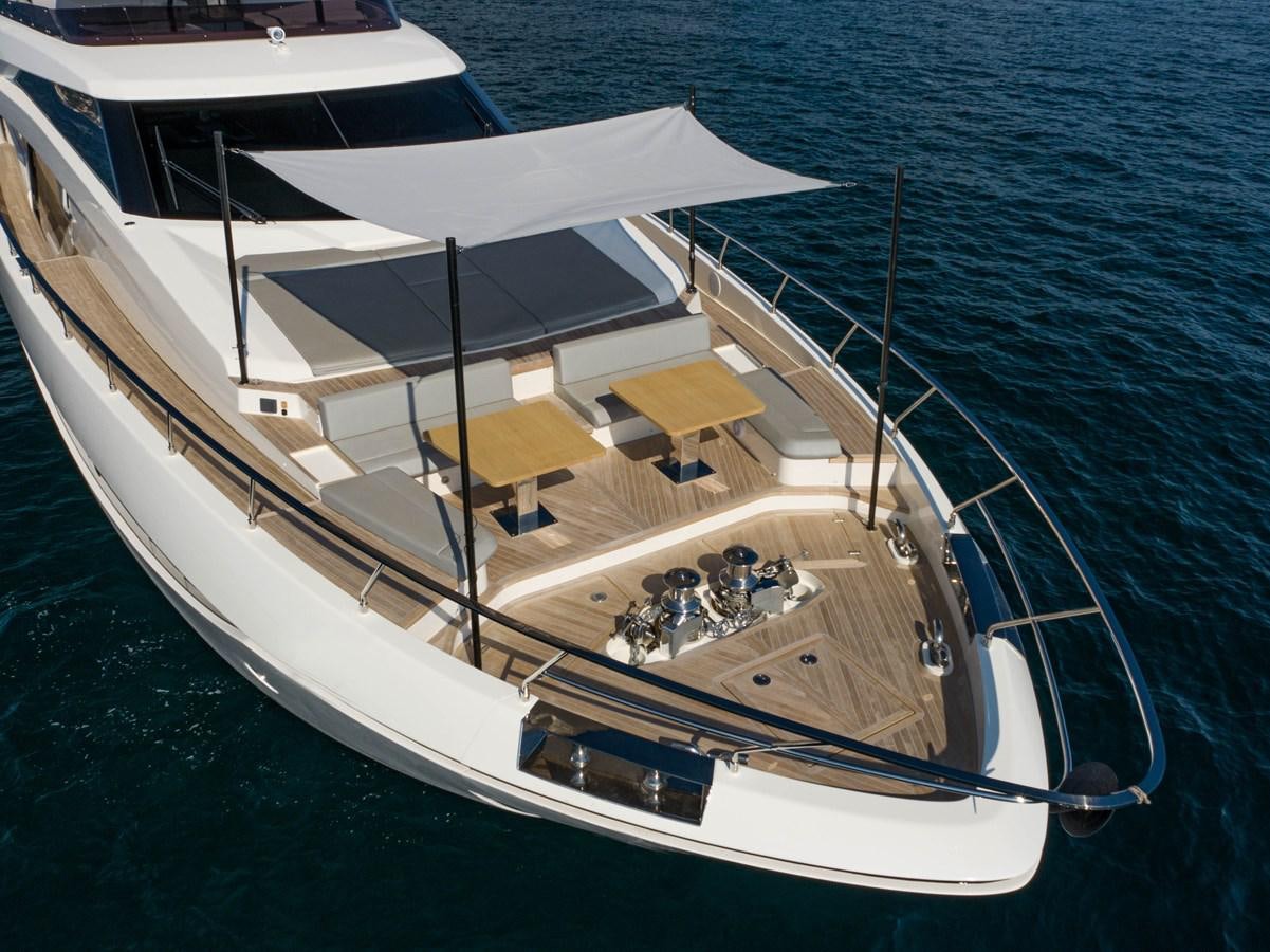 a boat with people on it aboard L'OPERA Yacht for Sale