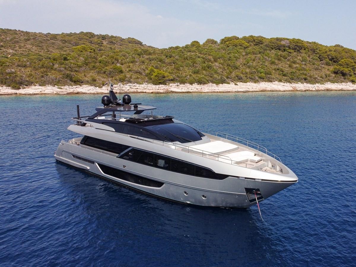 a white yacht on the water aboard NO STRESS 888 Yacht for Sale