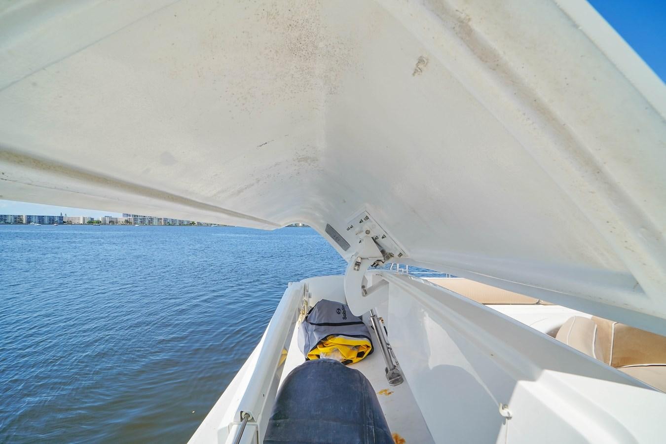 a boat on the water aboard 108' MANGUSTA 2002 Yacht for Sale