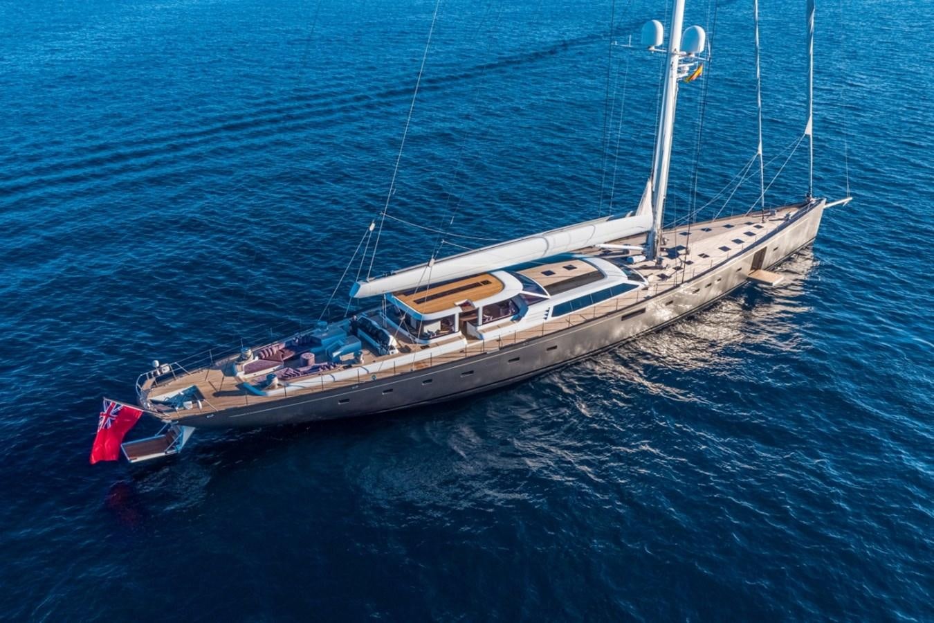 a boat in the water aboard PINK GIN Yacht for Sale