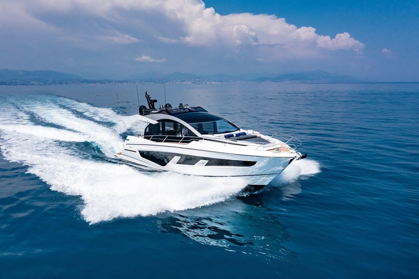 a boat on the water aboard FORZA Yacht for Sale