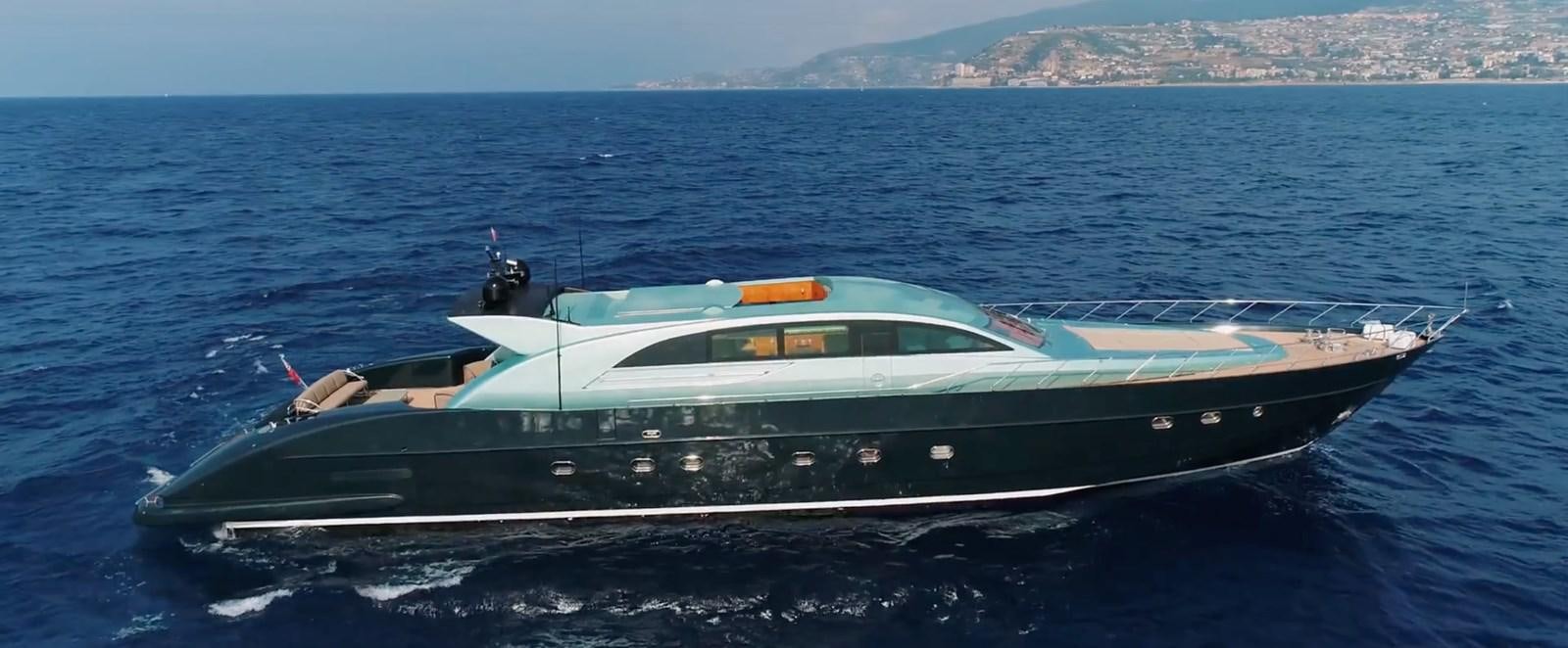 a boat in the water aboard CHASING SPIRIT Yacht for Sale