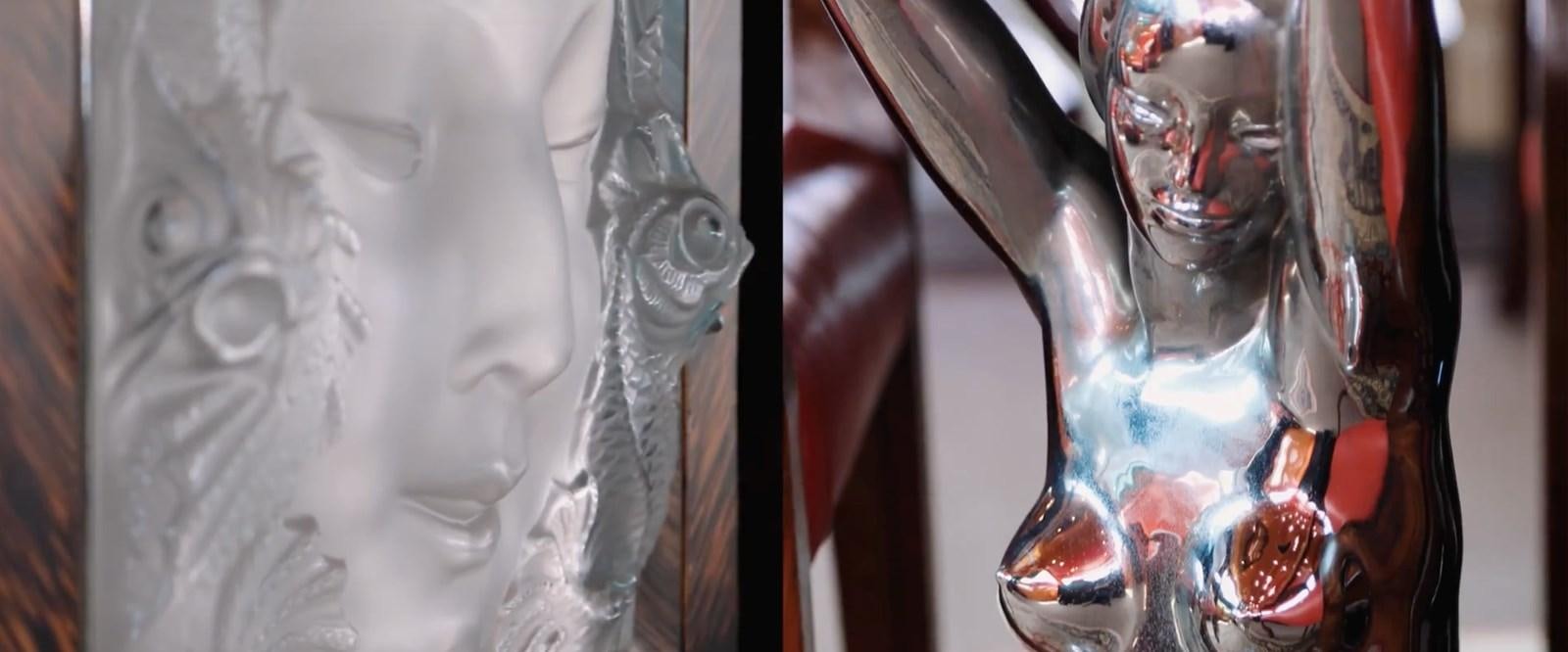 a close-up of a glass aboard CHASING SPIRIT Yacht for Sale