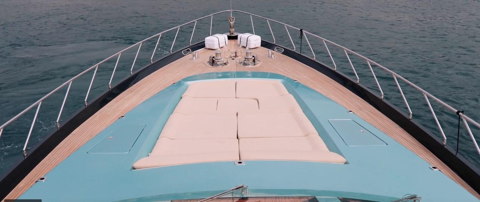 a large ship in the water aboard CHASING SPIRIT Yacht for Sale