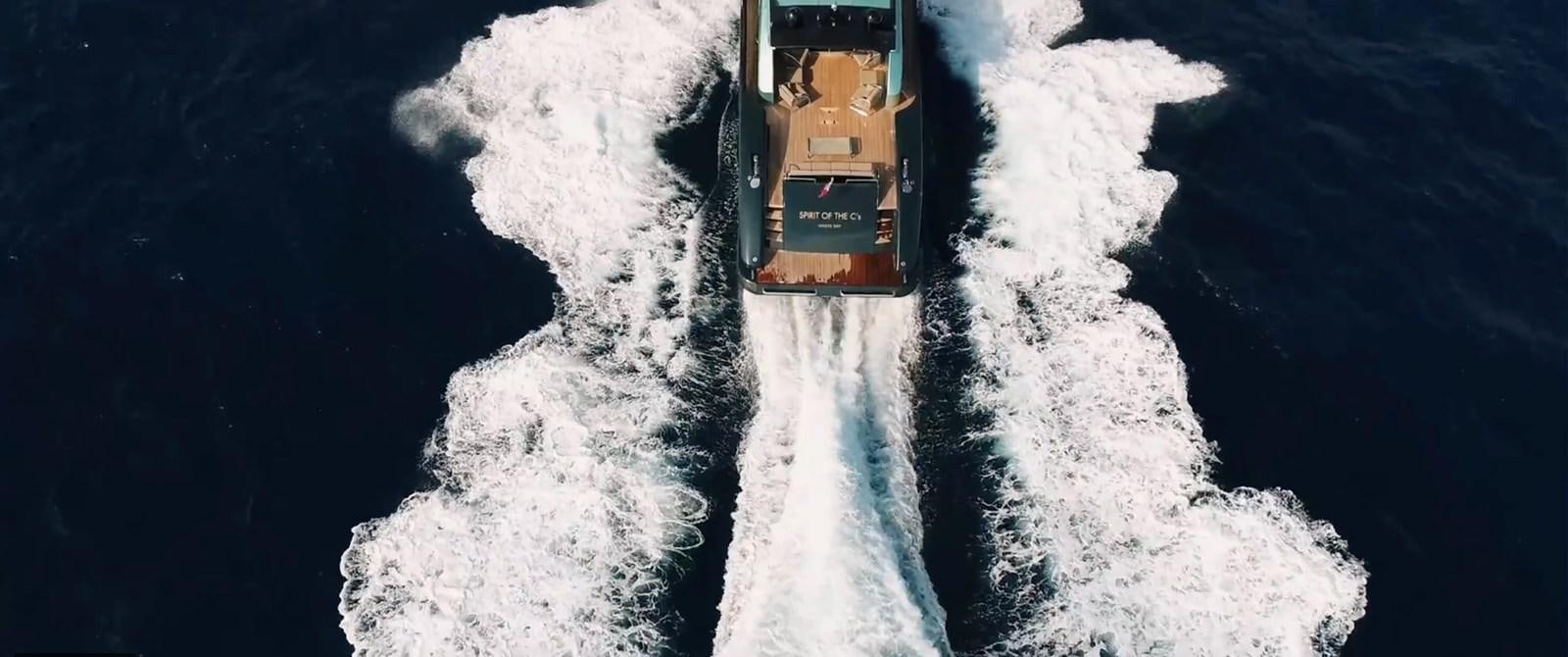 a satellite in space aboard CHASING SPIRIT Yacht for Sale