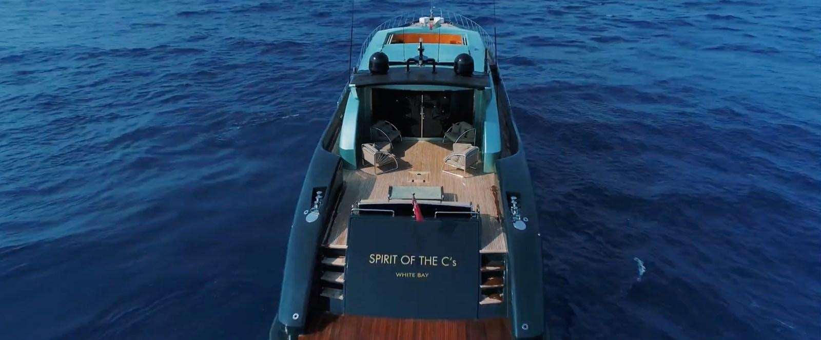 a boat on the water aboard CHASING SPIRIT Yacht for Sale