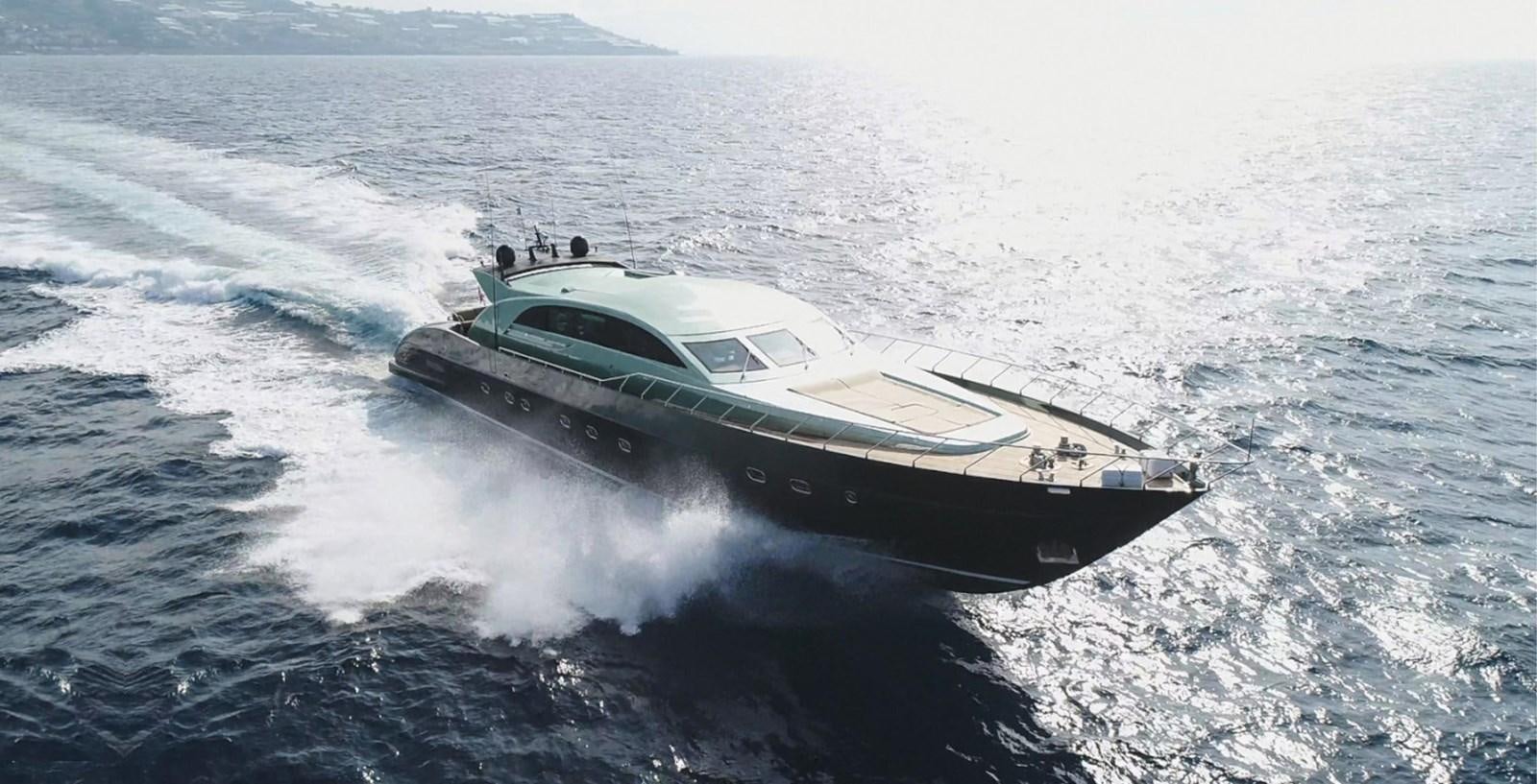 a boat on the water aboard CHASING SPIRIT Yacht for Sale