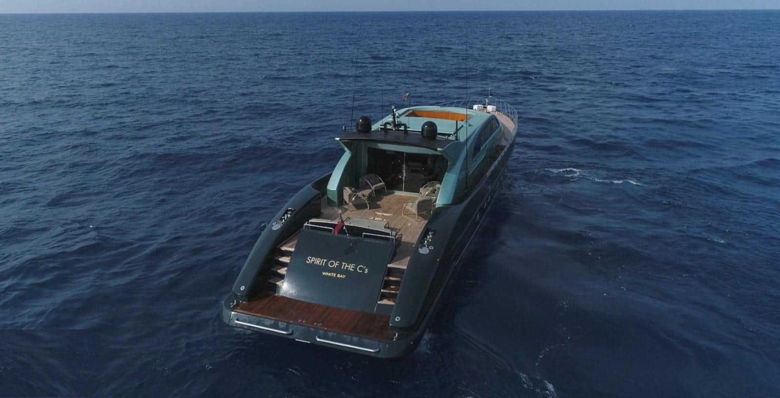 a boat in the water aboard CHASING SPIRIT Yacht for Sale