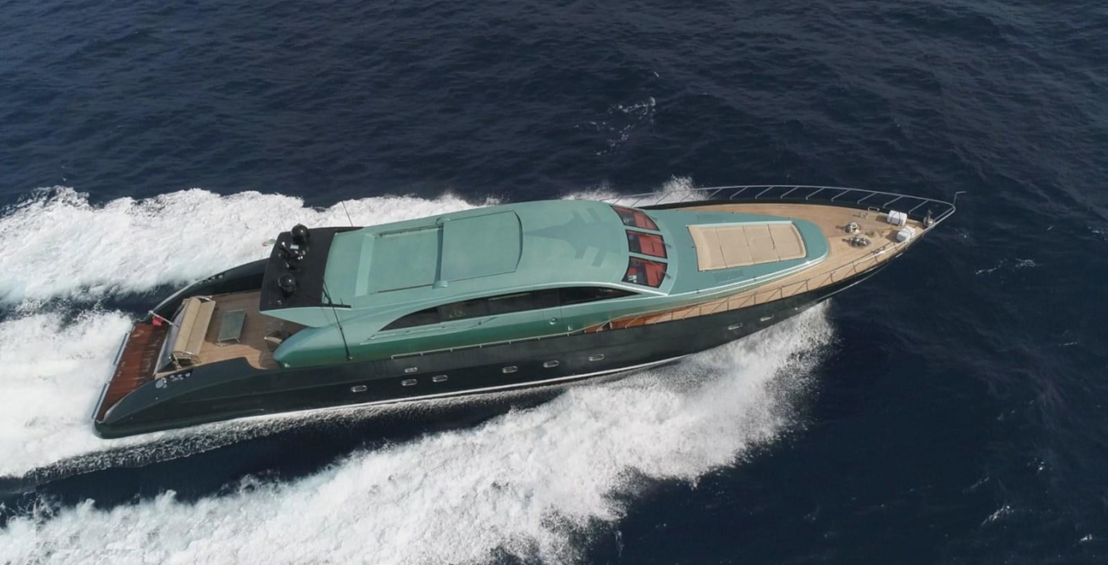 a boat on the water aboard CHASING SPIRIT Yacht for Sale