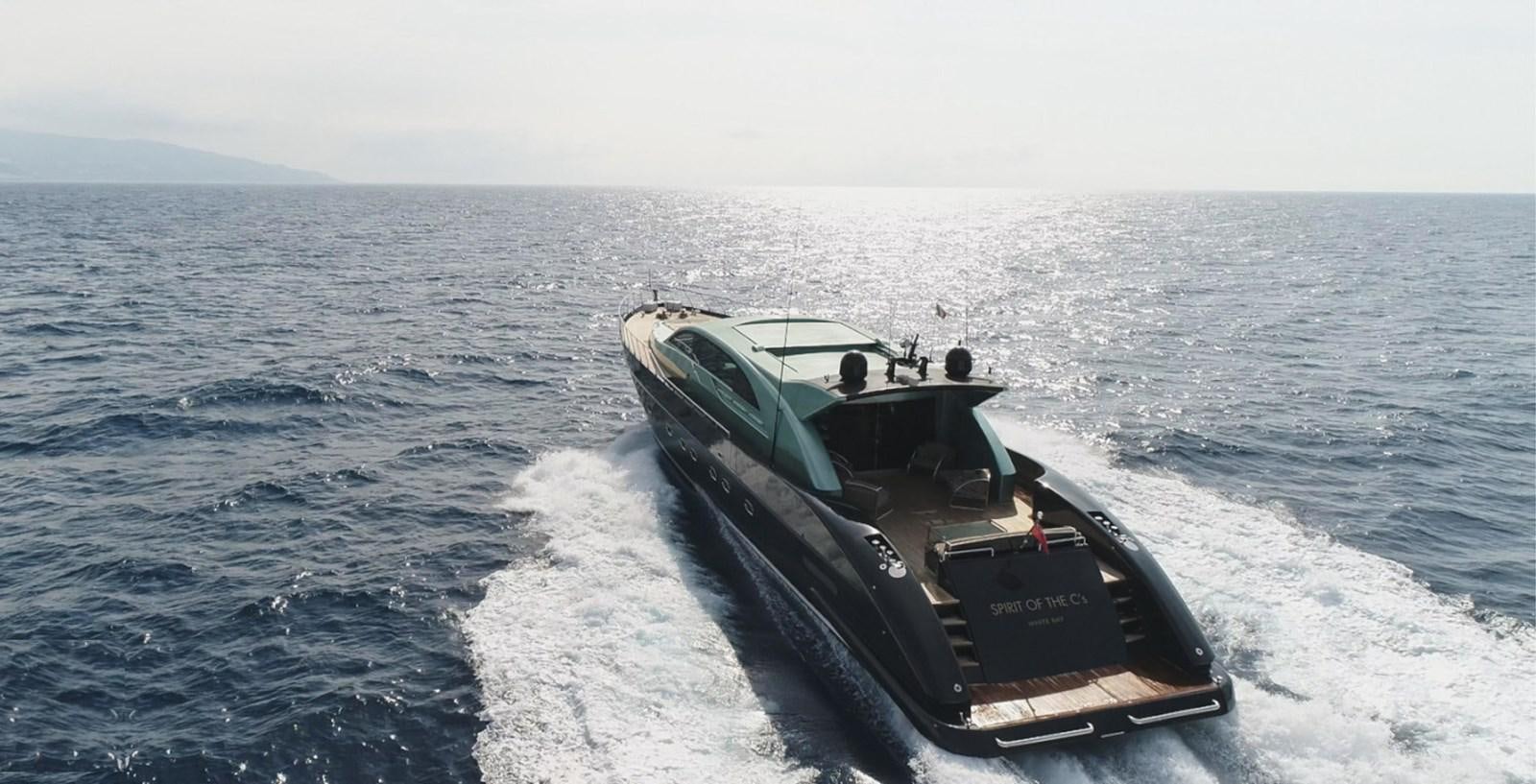 a submarine driving on the water aboard CHASING SPIRIT Yacht for Sale