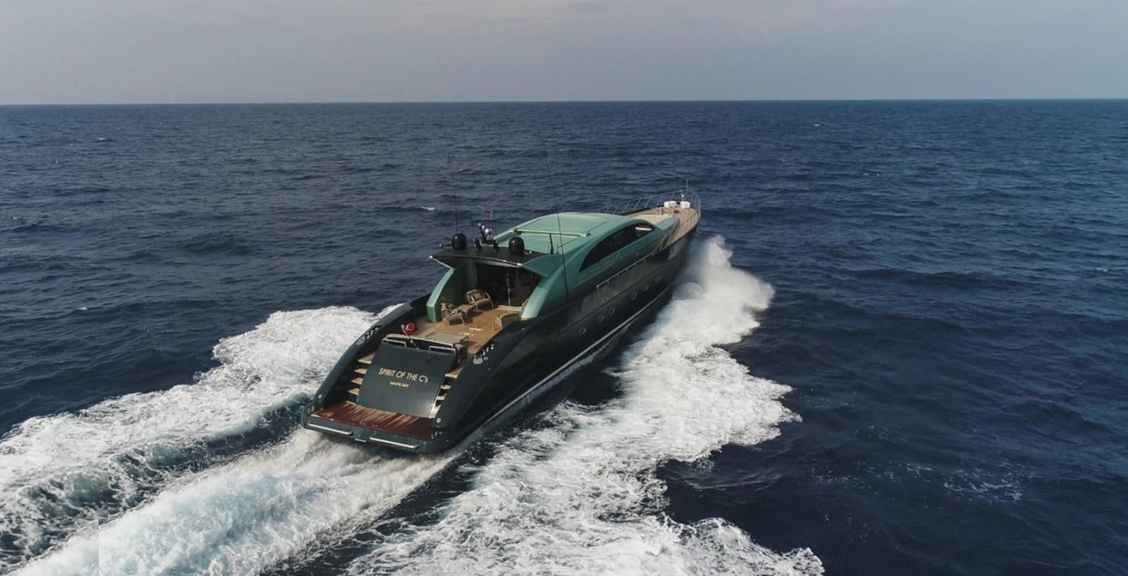 a boat on the water aboard CHASING SPIRIT Yacht for Sale