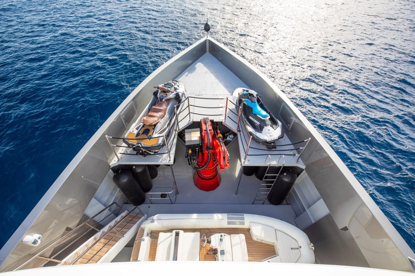 a boat on the water aboard AUDACE Yacht for Sale