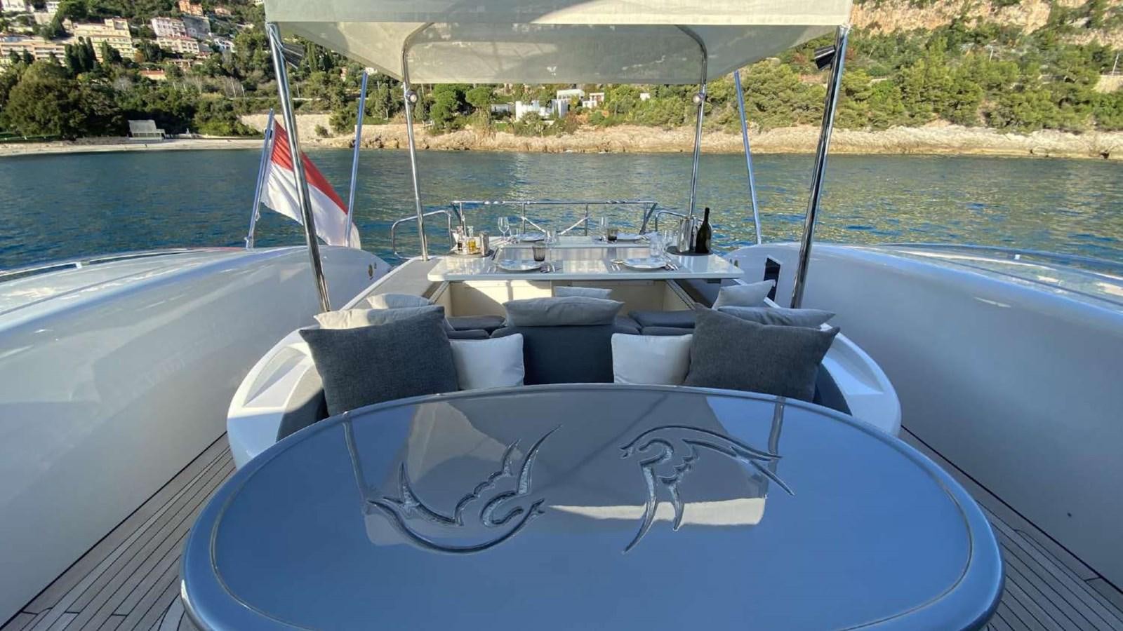 a boat on the water aboard SPLENDIDA Yacht for Sale