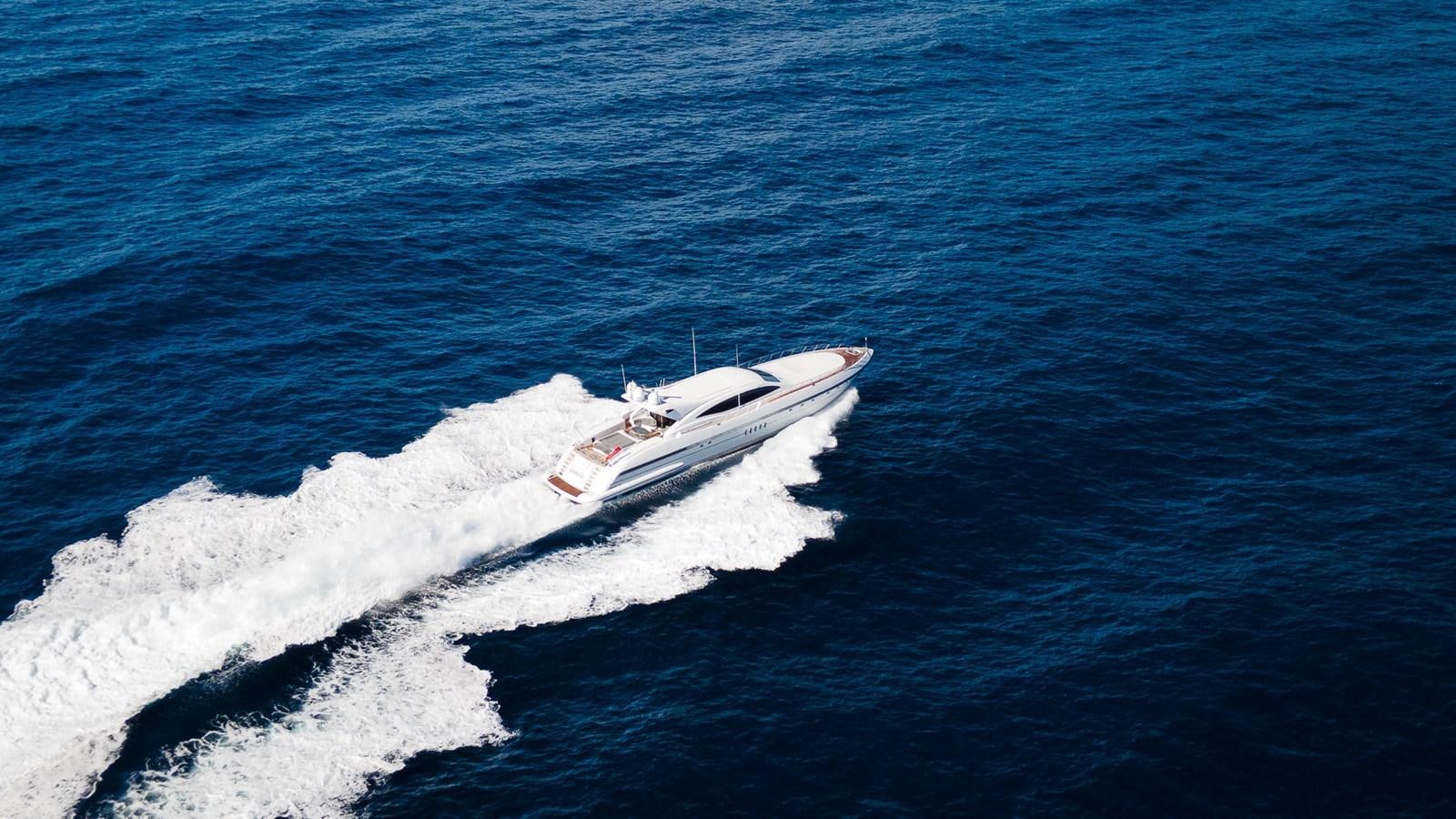 a boat in the water aboard SPLENDIDA Yacht for Sale