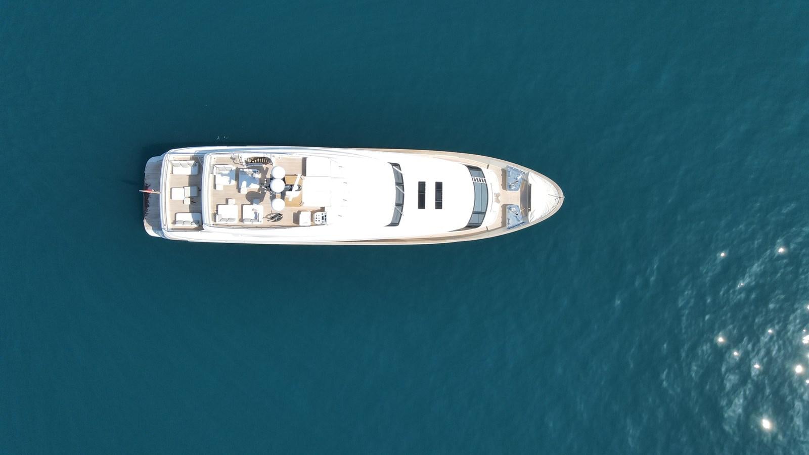 a silver and black object aboard NAYA 7 Yacht for Sale