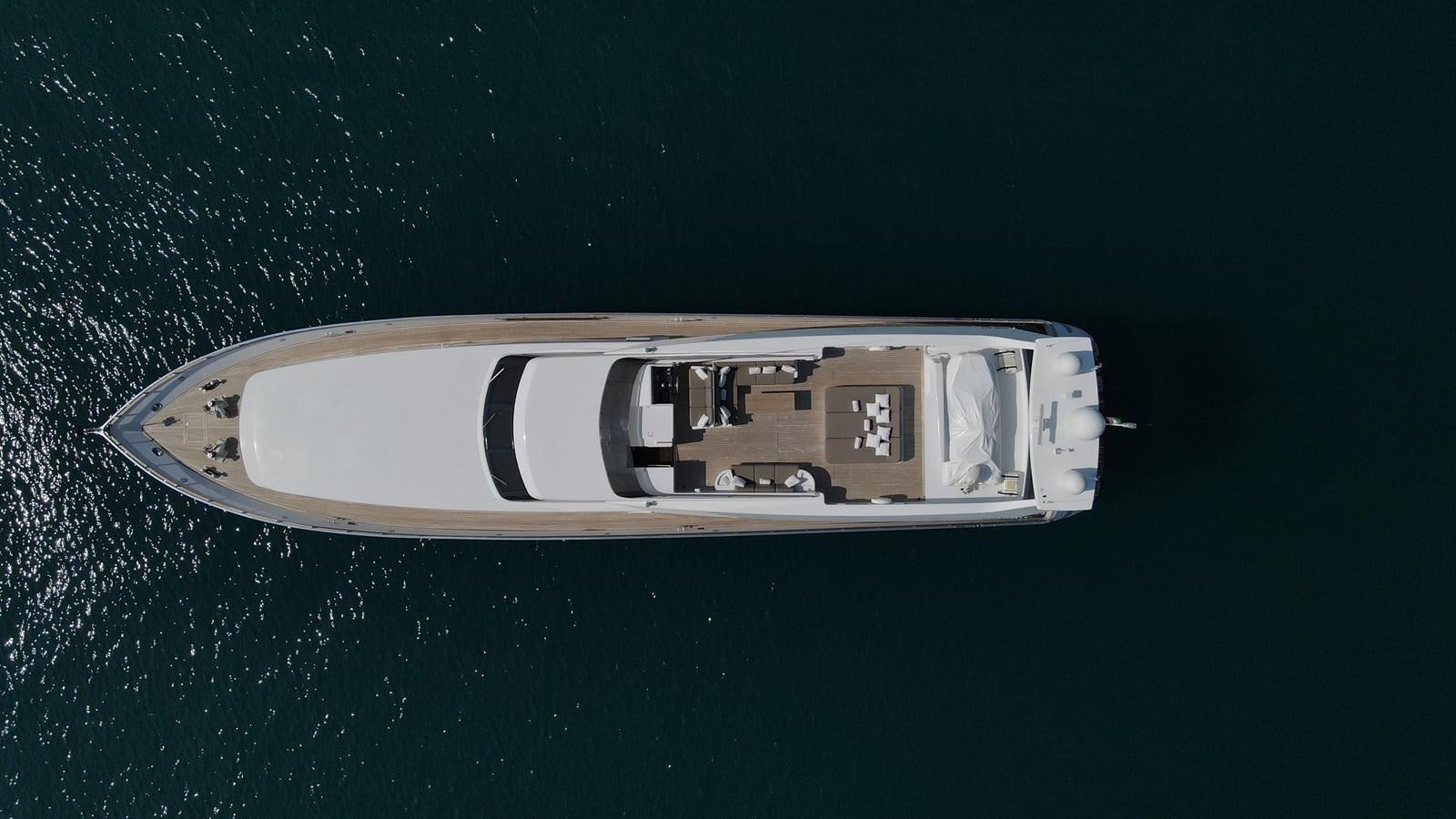 a silver and gold object aboard IXIA Yacht for Sale