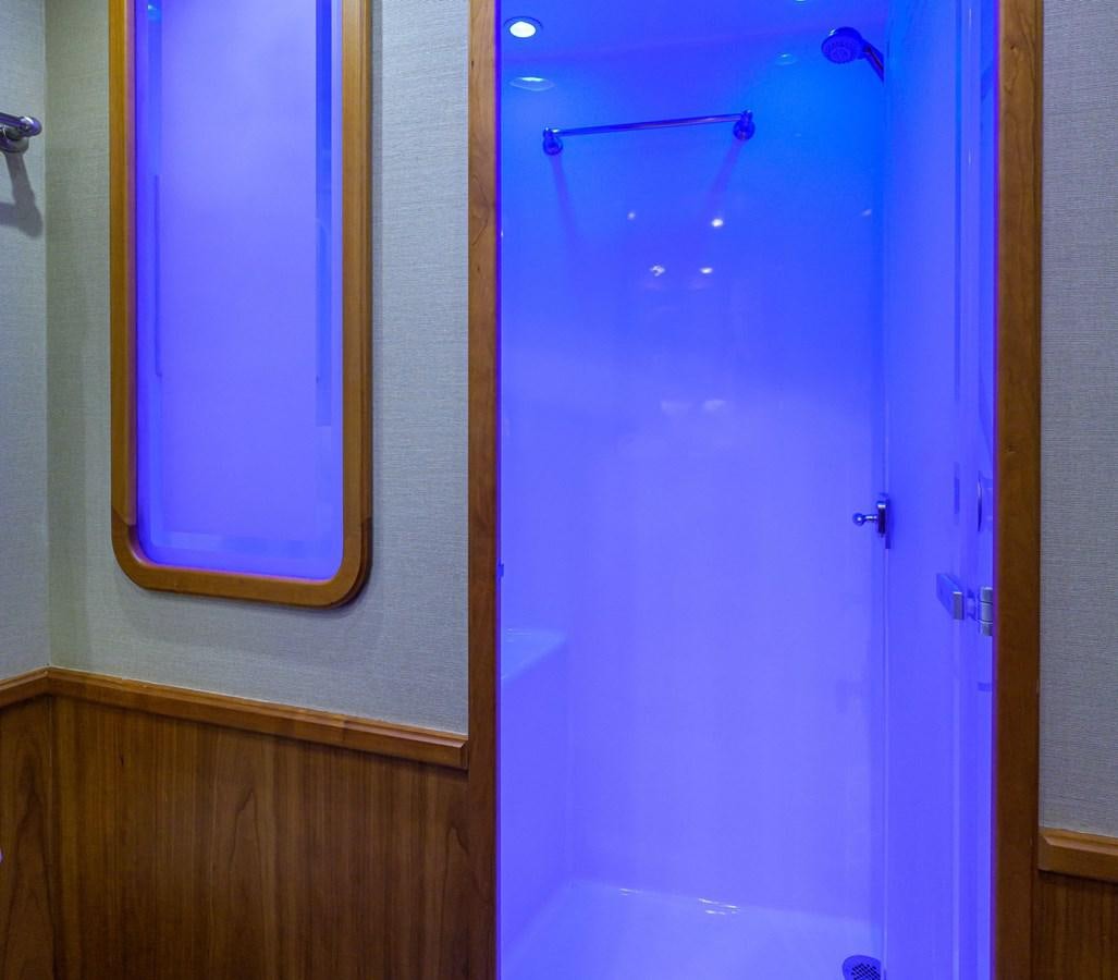 a door with a handle aboard GEORGIA GIRL Yacht for Sale