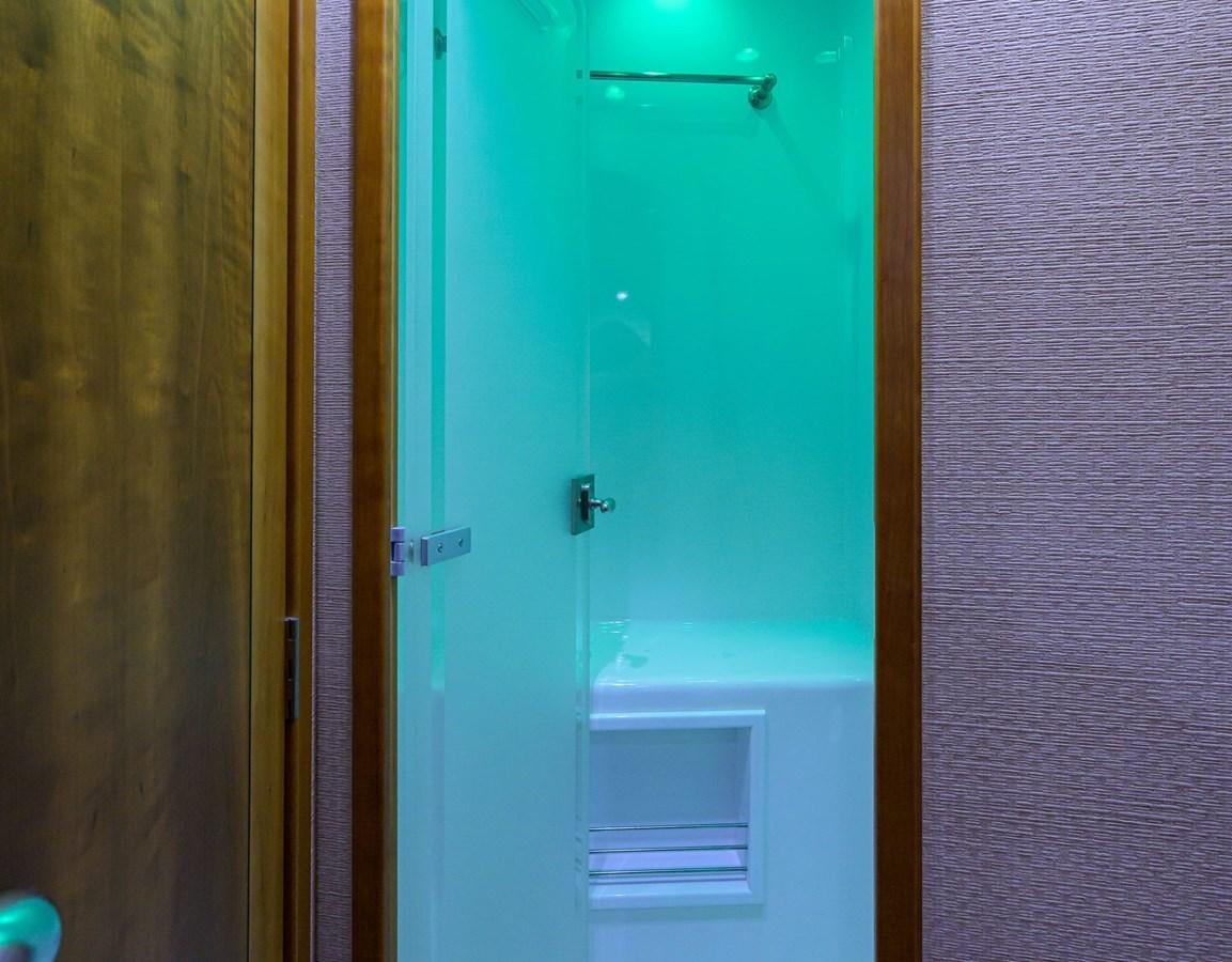 a door with a handle aboard GEORGIA GIRL Yacht for Sale