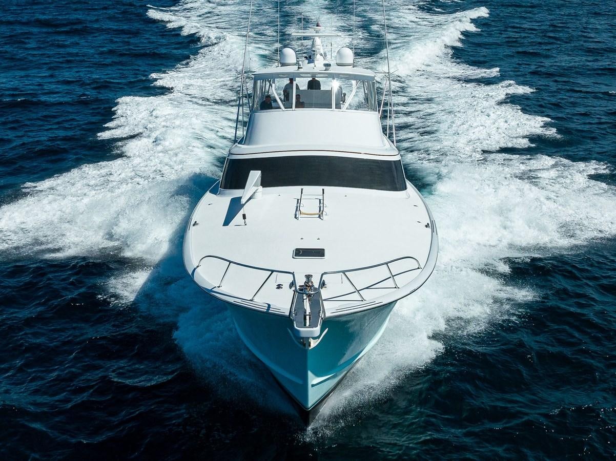 a boat on the water aboard GEORGIA GIRL Yacht for Sale