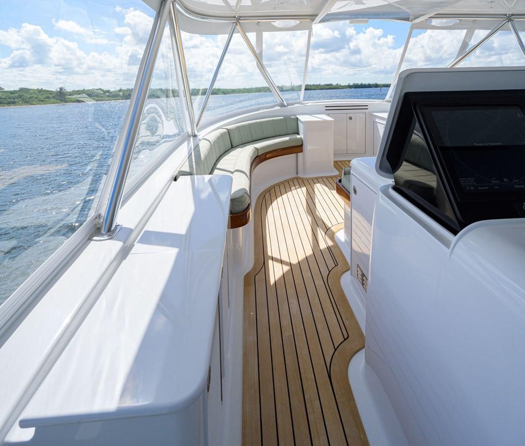 a boat on the water aboard GEORGIA GIRL Yacht for Sale