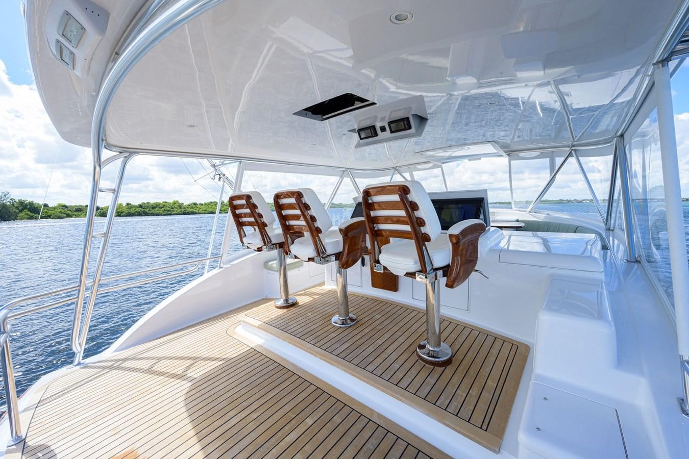 a boat on the water aboard GEORGIA GIRL Yacht for Sale