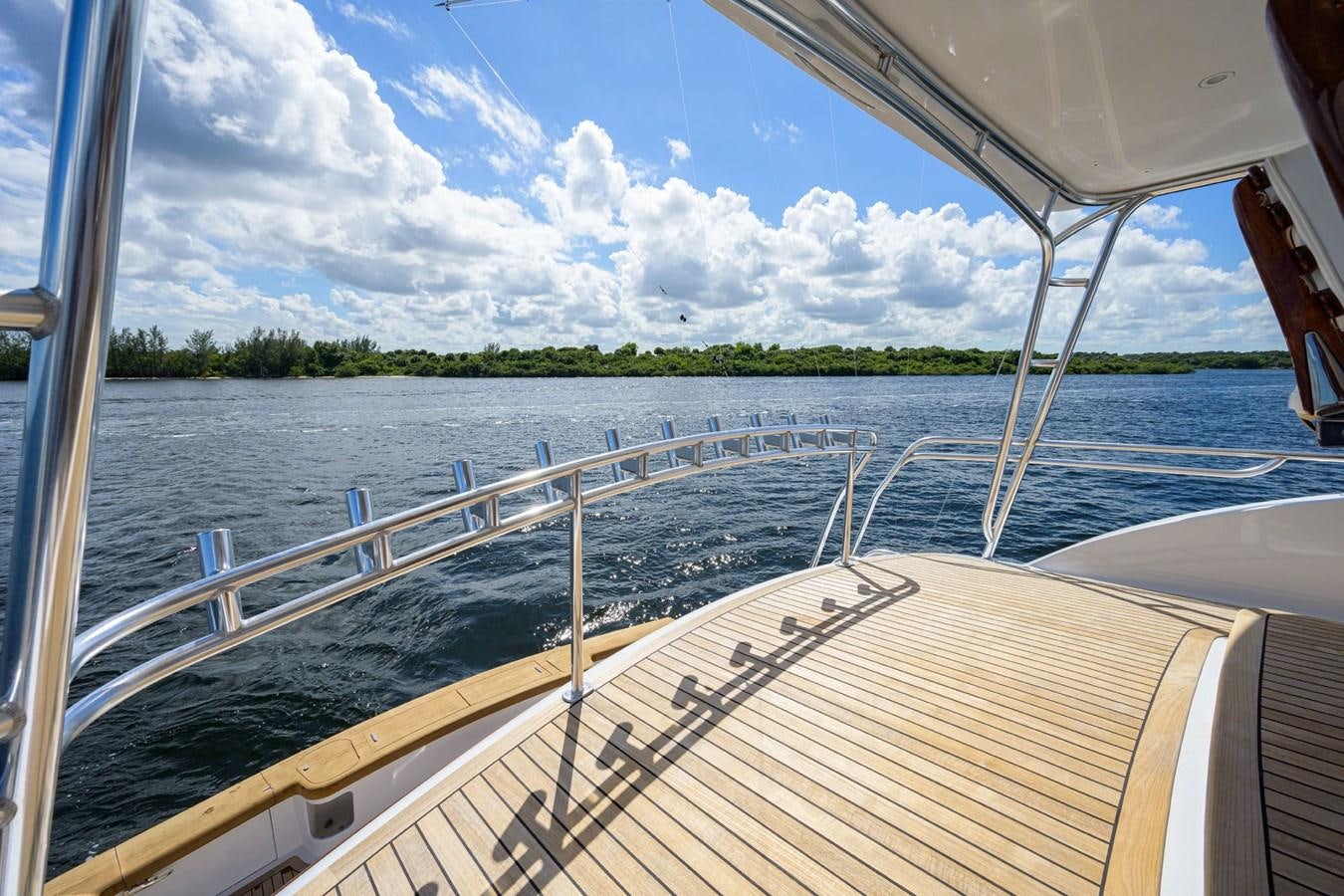 a boat on the water aboard GEORGIA GIRL Yacht for Sale