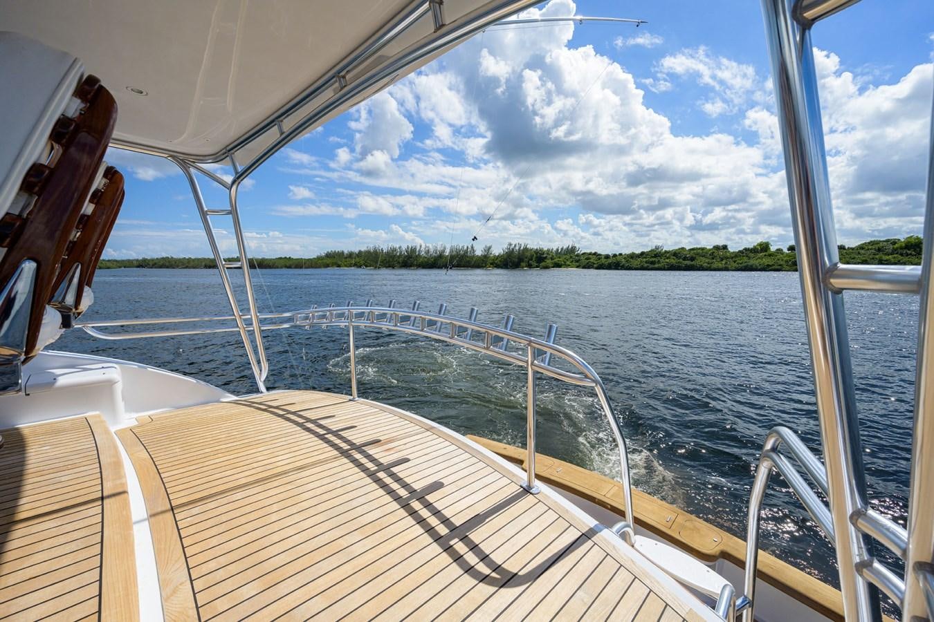 a boat on the water aboard GEORGIA GIRL Yacht for Sale