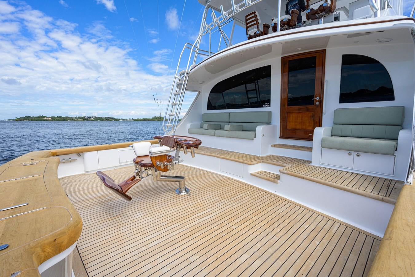 a boat on the water aboard GEORGIA GIRL Yacht for Sale