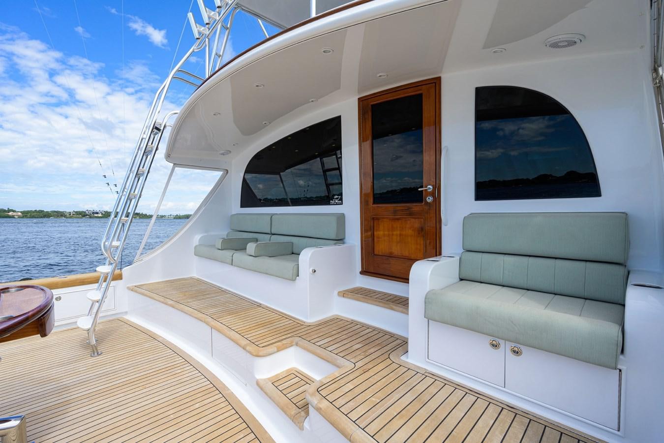 a boat on a boat aboard GEORGIA GIRL Yacht for Sale