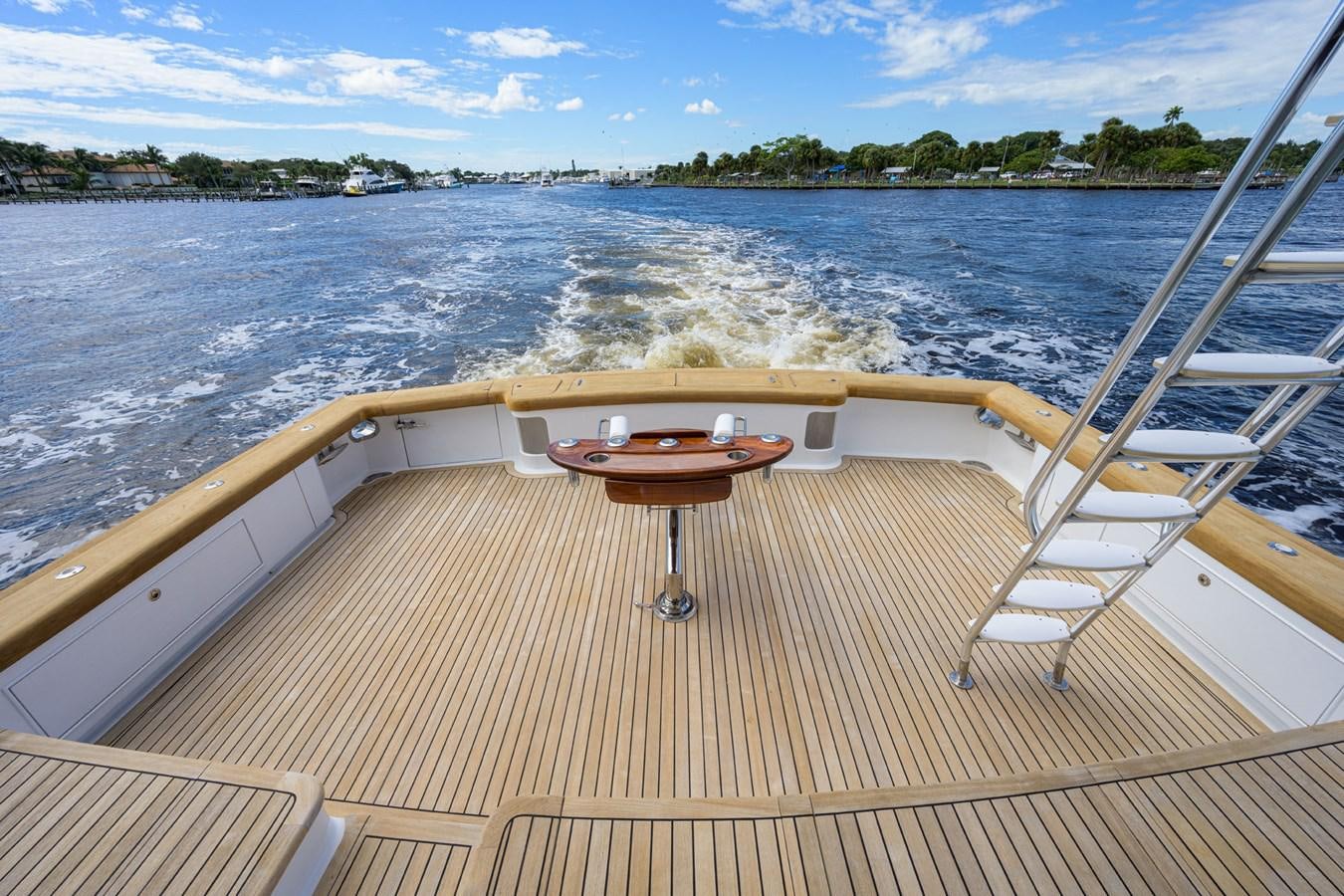 a boat on the water aboard GEORGIA GIRL Yacht for Sale