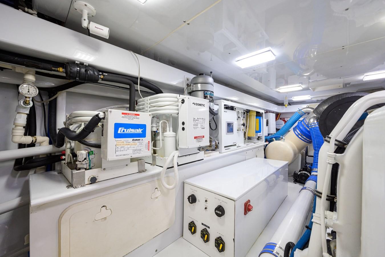 a close-up of a machine aboard GEORGIA GIRL Yacht for Sale